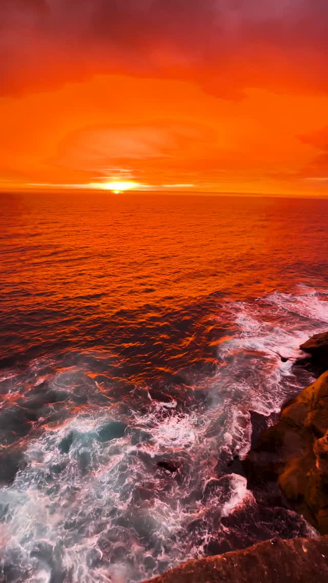 Could you ever get tired of skies like these?