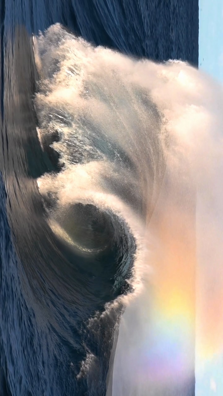 Peace comes in waves 🌊🌈