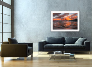 Ocean Art - Floating Clouds