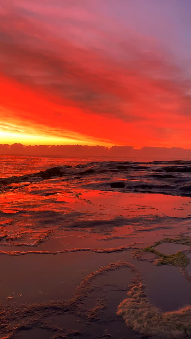 Hard to imagine a better sunrise than this 🔥❤️