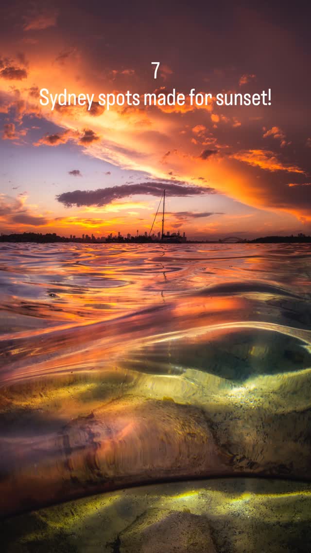 7 Sydney spots made for sunset!