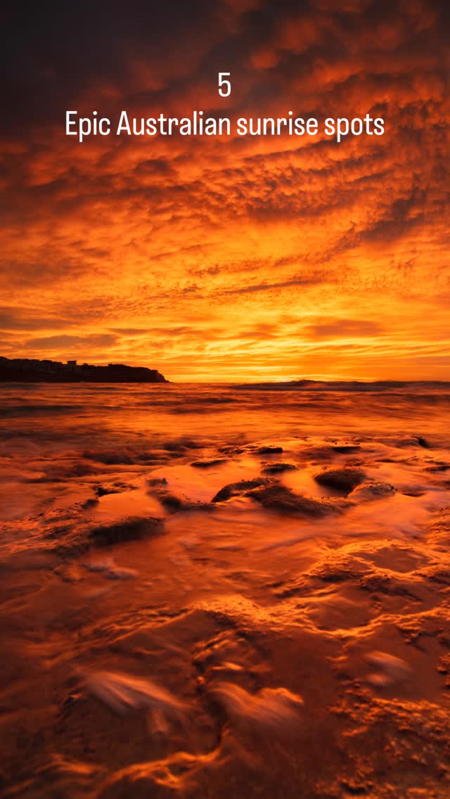 Five epic Australian sunrise spots 🌅