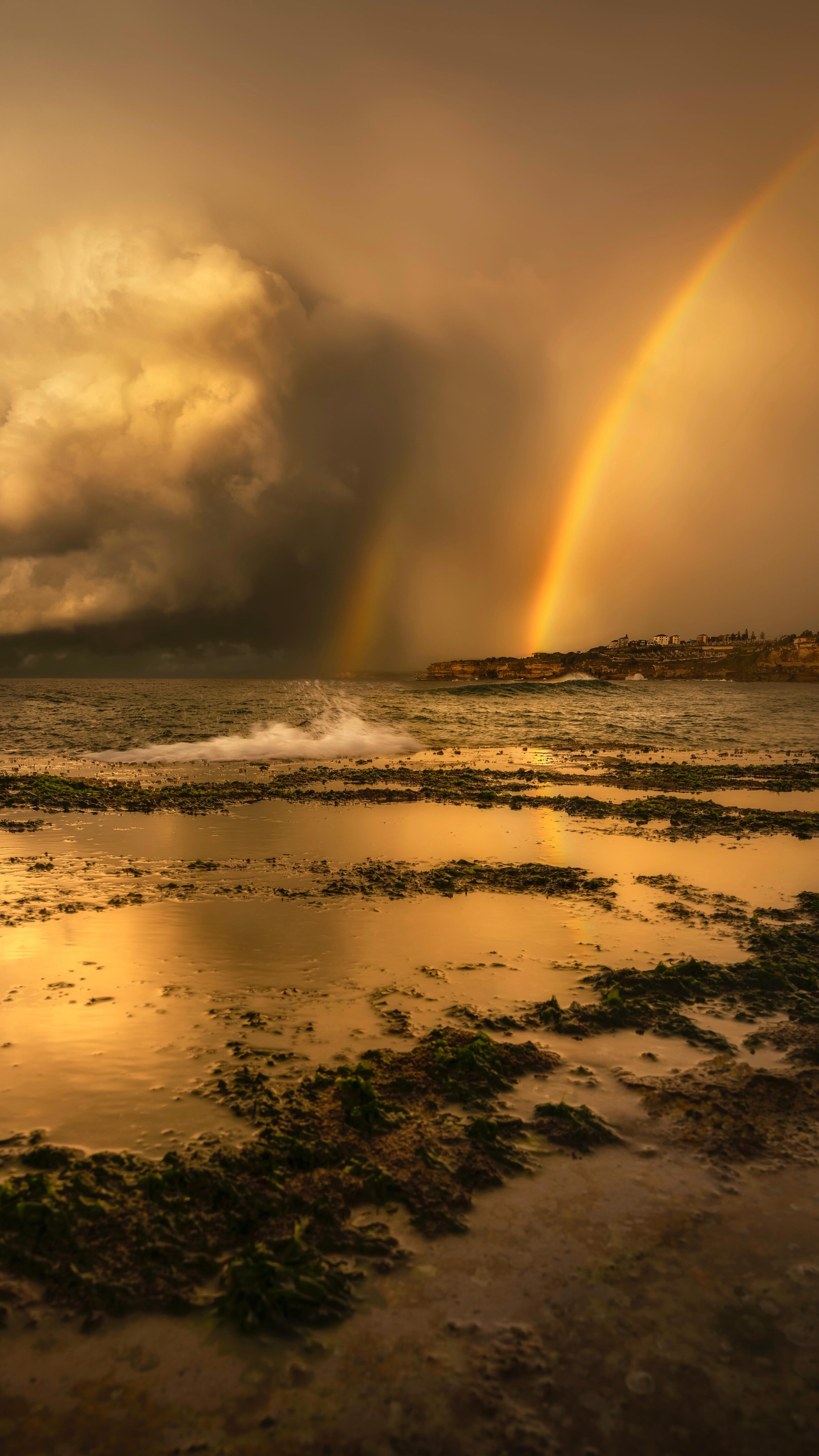 Stoked to see the last of only three prints from the limited edition The Triumph of the Sun leave the studio.
Captured at Tamarama Beach during one of the most powerful stormy sunrises I’ve witnessed in Sydney.
This final piece is now on its way to its new home in Hungary.