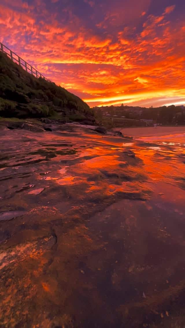 One of the craziest skies I’ve ever captured 🔥