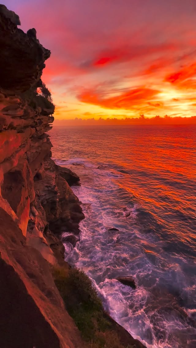 Hard to imagine a better sunrise than this 🔥❤️