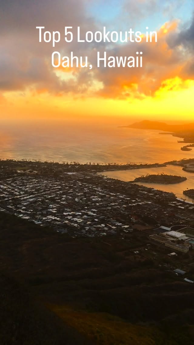 Top 5 Lookouts in Oahu, Hawaii