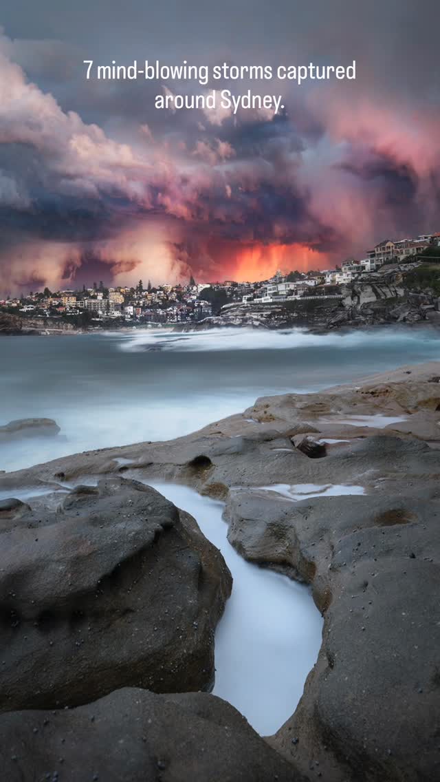Seven mind-blowing storms captured around Sydney.