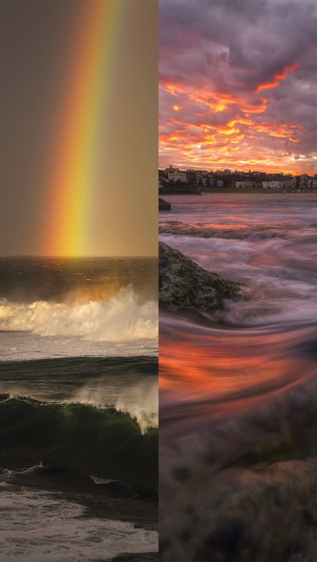 Rainbows vs Sunsets
Do you wait for the storm to pass, or the day to end?