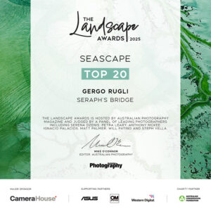 Seraph's Bridge - Australian Photography, The Landscape Awards 2025 – Seascape Category – Top 20