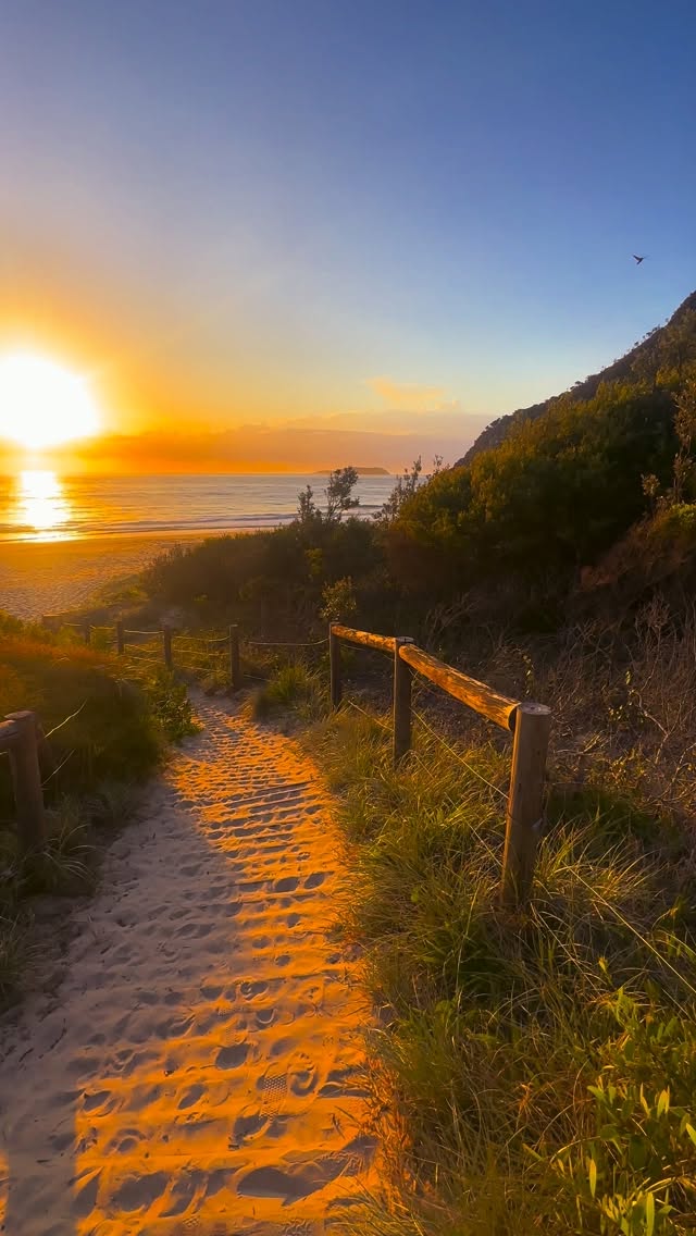 The path to paradise isn’t paved. It’s covered in sand 💛