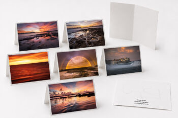 Sydney Coastal Collection fine art greeting cards featuring original Sydney coastal photography, handmade in Australia.