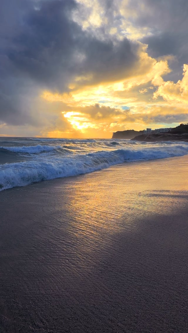Starting the day where the light first touches the water 💛